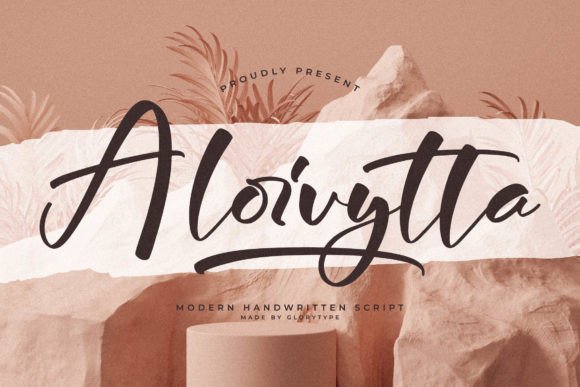 Aloivytta: Elegant Script Font