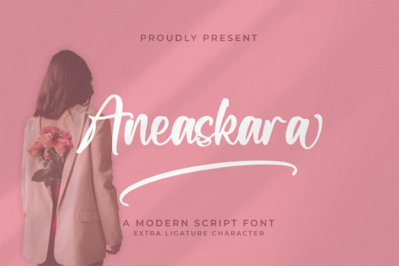 Aneaskara Font: Elevate Your Brand with a Handwritten Script