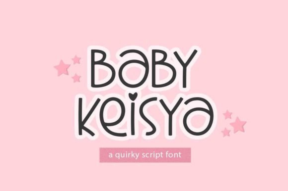 Baby Keisya Font for Business Branding