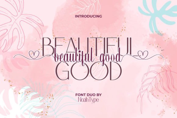 Beautiful Good Duo Font