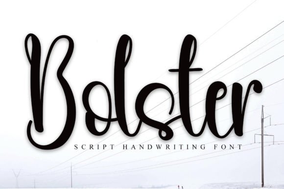 Bolster Font: A Stylish Script for Small Business Branding