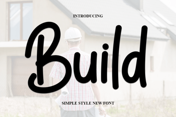 Build: A Stylish Script Font for Web Design