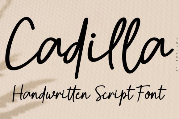 Cadilla Font: Sweet Handwritten Script