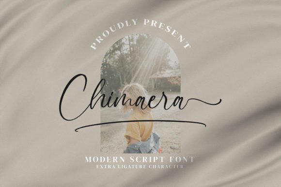 Chimaera: A Script Font for Editorial Elegance