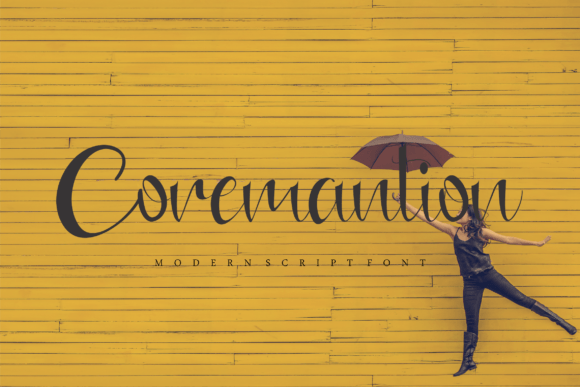 Coremantion Font Review