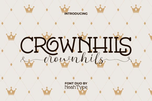 Crownhils Font for Web Design