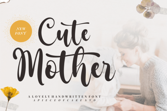 Cute Mother Font for Business Branding