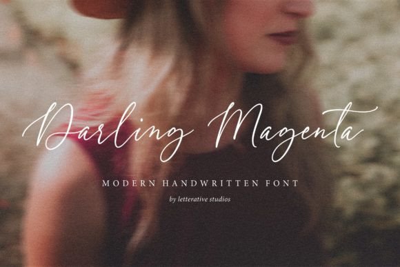 Darling Magenta: A Font for Elegant Branding