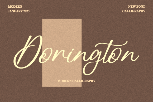 Dorington Font for Elegant Web Design