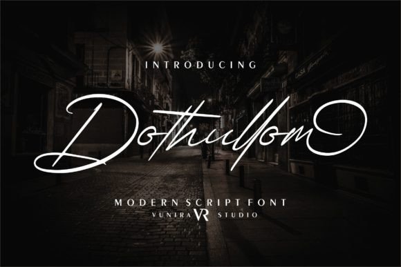 Dothullom: A Script Font That Elevates Campaign Design