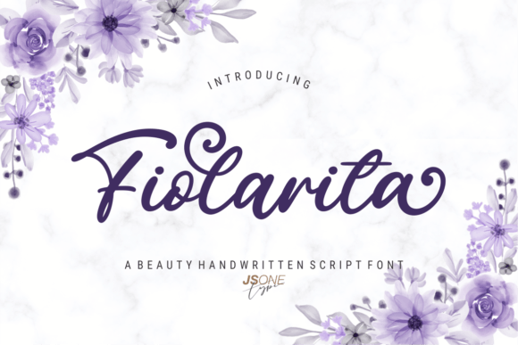 Fiolarita Font: Elegant Handwritten Style