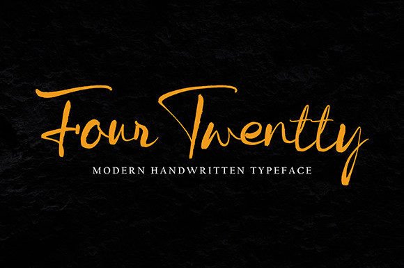 Four Twentty Font for Small Business Branding