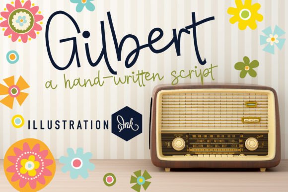 Gilbert: A Script Font for Creative Publishing