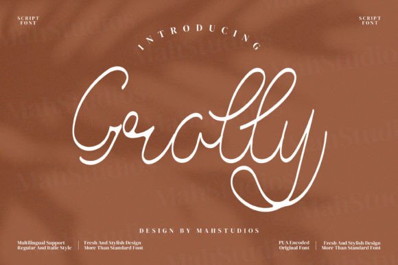 Grolly: A Script Font for Stylish and Sophisticated Crafts