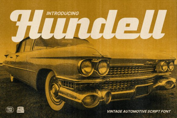 Hundell Font: A Futuristic Script for Modern Design