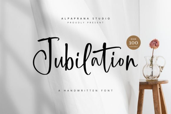 Jubilation Font for Elegant Branding