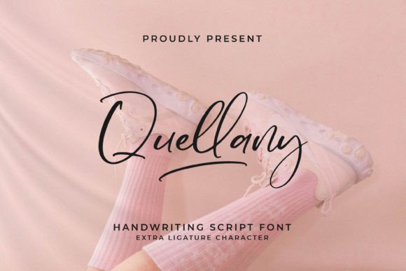 Quellany Script Font Review for Brand Design