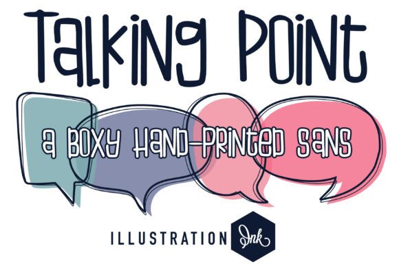 Talking Point Font: A Quirky Script for Creative Projects
