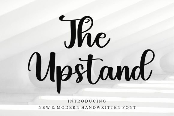 The Upstand Font for Creative Business