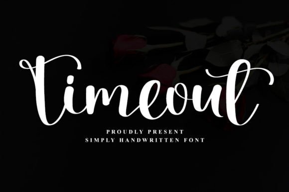 Timeout Font for Creative Projects