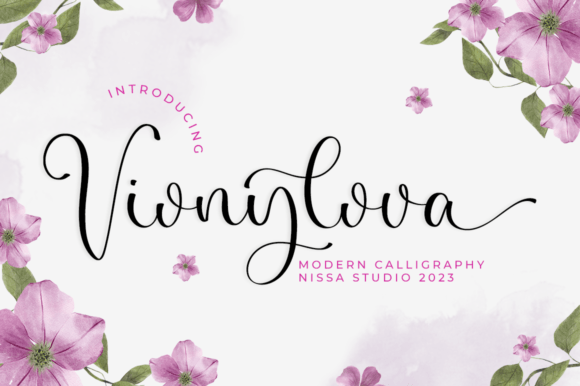 Vionylova Font for Elegance in Web and Brand Design
